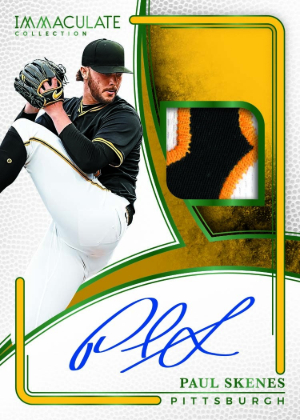 2026 Panini Immaculate Collection Baseball Immaculate Patch Auto Paul Skenes MOCK UP 2026 Panini Immaculate Collection Baseball Immaculate Patch Auto Paul Skenes MOCK UP