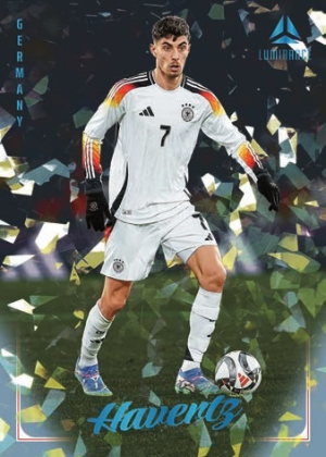 2026 Panini Luminance Germany Soccer Base Vertical Platinum Kai Havertz MOCK UP