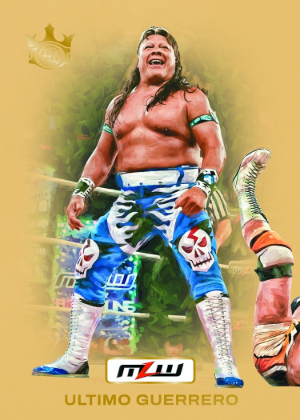 2026 Panini Ring Royalty MLW Wrestling Blank Slate Ultimo Guerrero MOCK UP 2026 Panini Ring Royalty MLW Wrestling Blank Slate Ultimo Guerrero MOCK UP