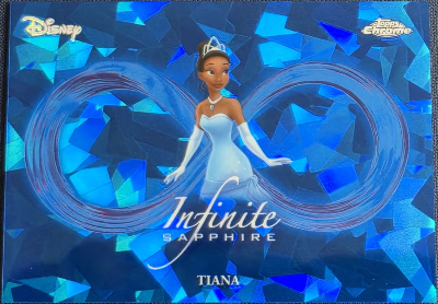 2026 Topps Chrome Sapphire Disney Infinite Sapphire Tiana 2026 Topps Chrome Sapphire Disney Infinite Sapphire Tiana