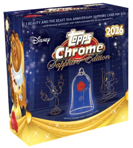 2026 Topps Chrome Sapphire Disney
