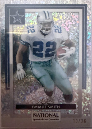 2026 Topps NSCC Base Chrome NFL NSCC Annual Refractor Emmitt Smith 2026 Topps NSCC Base Chrome NFL NSCC Annual Refractor Emmitt Smith