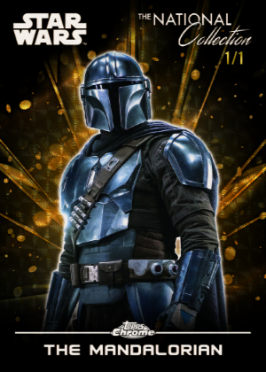 2026 Topps NSCC The National Collection Chrome SuperFractor The Mandalorian MOCK UP 2026 Topps NSCC The National Collection Chrome SuperFractor The Mandalorian MOCK UP