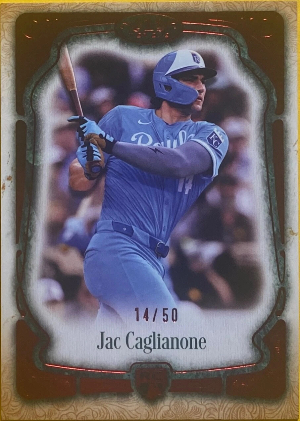 2026 Topps Tier One Baseball Base Tier 3 Red Jac Caglianone