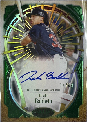 2026 Topps Tier One Baseball Tier One Xplosion Auto Drake Baldwin