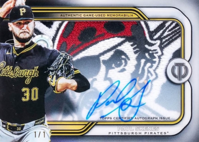 2026 Topps Tribute Baseball Prime Patch Auto Relics Paul Skenes MOCK UP 2026 Topps Tribute Baseball Prime Patch Auto Relics Paul Skenes MOCK UP
