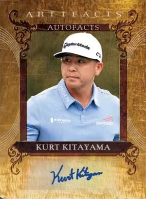 2026 Upper Deck Artifacts Golf Autofacts Kurt Kitayama MOCK UP 2026 Upper Deck Artifacts Golf Autofacts Kurt Kitayama MOCK UP