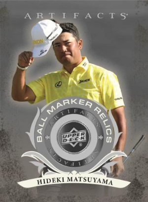 2026 Upper Deck Artifacts Golf Ball Marker Relics Hideki Matsuyama MOCK UP 2026 Upper Deck Artifacts Golf Ball Marker Relics Hideki Matsuyama MOCK UP