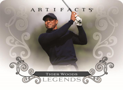 2026 Upper Deck Artifacts Golf Base Legends High Gloss Metal Tiger Woods MOCK UP 2026 Upper Deck Artifacts Golf Base Legends High Gloss Metal Tiger Woods MOCK UP