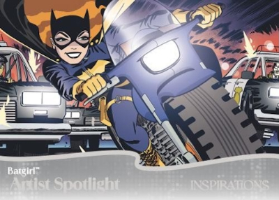2026 Upper Deck Inspirations The World of DC Artist Spotlight Darwyn Cooke Batgirl MOCK UP