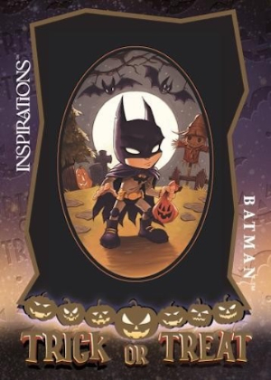 2026 Upper Deck Inspirations The World of DC Trick or Treat Batman MOCK UP