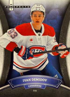 2026 Upper Deck NSCC Promo Fleer Hot Prospects Ivan Demidov MOCK UP 2026 Upper Deck NSCC Promo Fleer Hot Prospects Ivan Demidov MOCK UP