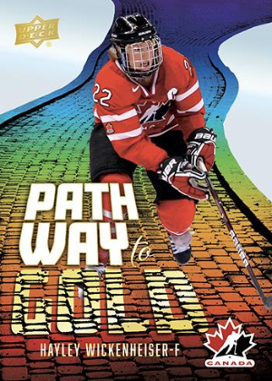 2026 Upper Deck Team Canada Hockey Pathway to Gold Hayley Wickenheiser MOCK UP