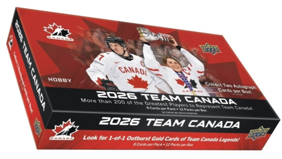2026 Upper Deck Team Canada Hockey