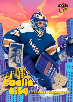 2025-26 Fleer Ultra PWHL Goalie City Lenticular Emerance Maschmeyer MOCK UP