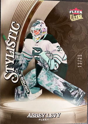 2025-26 Fleer Ultra PWHL Stylistic Abbey Levy