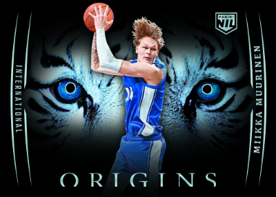 2025-26 Panini Origins Basketball White Tiger Eyes Miikka Muurinen MOCK UP 2025-26 Panini Origins Basketball White Tiger Eyes Miikka Muurinen MOCK UP