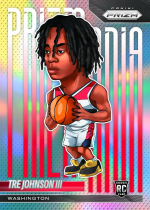 2025-26 Panini Prizm Basketball Prizmania Tre Johnson III MOCK UP