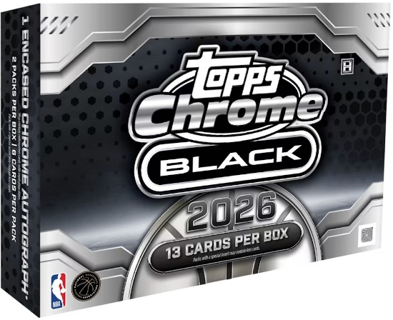2025-26 Topps Chrome Black Basketball