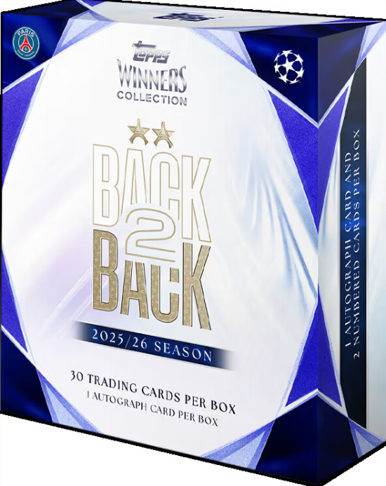 2025-26 Topps Winners Collection Paris Saint Germain Soccer