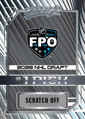2026-27 Upper Deck MVP 2026 NHL 1 Draft Pick SP Redemption MOCK UP