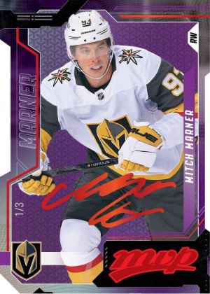 2026-27 Upper Deck MVP Colors Contours Purple Mitch Marner MOCK UP