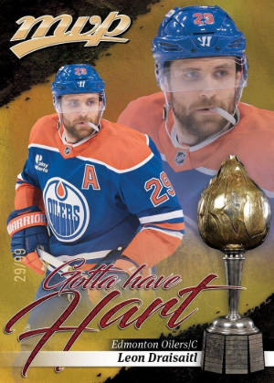 2026-27 Upper Deck MVP Gotta Have Hart Gold Leon Draisaitl MOCK UP