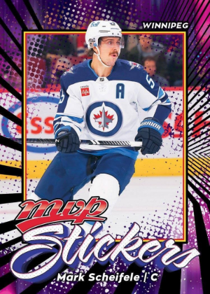 2026-27 Upper Deck MVP Sitckers Mark Scheifele MOCK UP