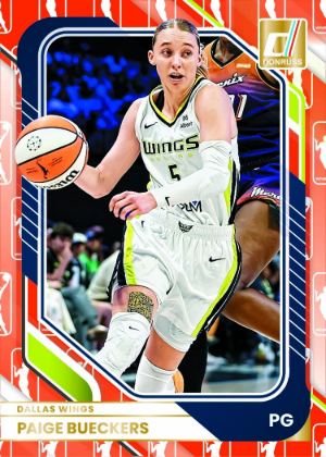 2026 Donruss WNBA Basketball Base WNBA Logo Paige Bueckers MOCK UP