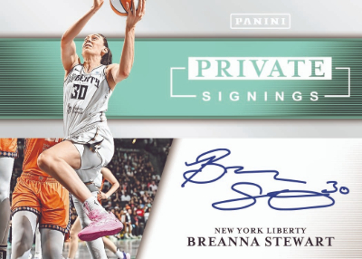 2026 Donruss WNBA Basketball Private Signings Breanna Stewart MOCK UP