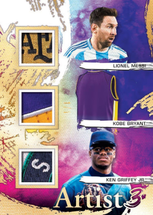 2026 Leaf Art of Sport Artist3 Memo Lionel Messi, Kobe Bryant, Ken Griffey Jr MOCK UP 2026 Leaf Art of Sport Artist3 Memo Lionel Messi, Kobe Bryant, Ken Griffey Jr MOCK UP