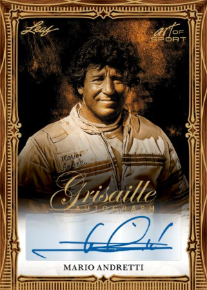 2026 Leaf Art of Sport Grisaille Auto Mario Andretti MOCK UP 2026 Leaf Art of Sport Grisaille Auto Mario Andretti MOCK UP