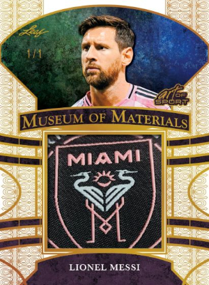 2026 Leaf Art of Sport Museum of Materials Lionel Messi MOCK UP 2026 Leaf Art of Sport Museum of Materials Lionel Messi MOCK UP