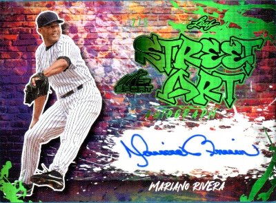 2026 Leaf Art of Sport Street Art Auto Mariano Rivera 2026 Leaf Art of Sport Street Art Auto Mariano Rivera