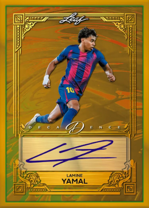 2026 Leaf Decadence MultiSport Base Auto Lamine Yamal MOCK UP 2026 Leaf Decadence MultiSport Base Auto Lamine Yamal MOCK UP