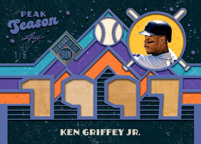 2026 Leaf Seasons in the Sun Baseball Peak Season Ken Griffey Jr MOCK UP 2026 Leaf Seasons in the Sun Baseball Peak Season Ken Griffey Jr MOCK UP