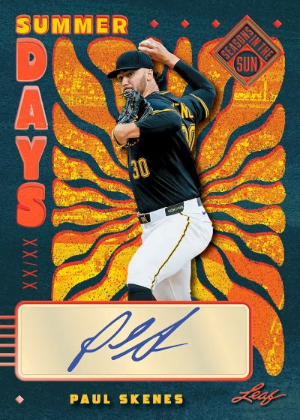 2026 Leaf Seasons in the Sun Baseball Summer Days Auto Paul Skenes MOCK UP 2026 Leaf Seasons in the Sun Baseball Summer Days Auto Paul Skenes MOCK UP