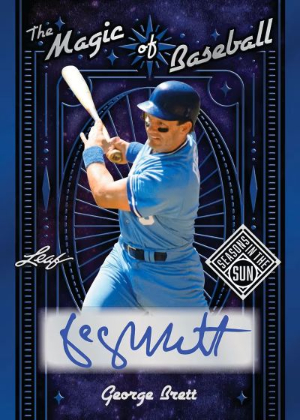 2026 Leaf Seasons in the Sun Baseball The Magic of Baseball Auto George Brett MOCK UP 2026 Leaf Seasons in the Sun Baseball The Magic of Baseball Auto George Brett MOCK UP