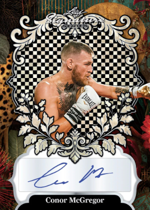 2026 Leaf Signature Series Sports Base Auto Conor McGregor MOCK UP
