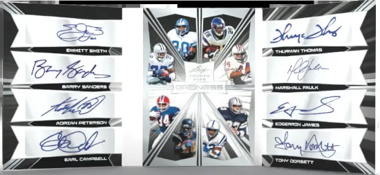 2026 Leaf Trinity Football Gr8ness Auto MOCK UP 2026 Leaf Trinity Football Gr8ness Auto MOCK UP