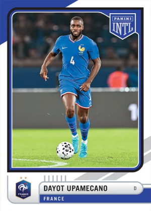 2026 Panini INTL France Soccer Base Dayot Upamecano MOCK UP 2026 Panini INTL France Soccer Base Dayot Upamecano MOCK UP