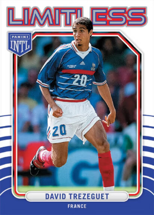 2026 Panini INTL France Soccer Limitless David Trezeguet MOCK UP 2026 Panini INTL France Soccer Limitless David Trezeguet MOCK UP