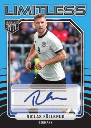 2026 Panini INTL Germany Soccer Limitless Auto Niclas Fullkrug MOCK UP 2026 Panini INTL Germany Soccer Limitless Auto Niclas Fullkrug MOCK UP