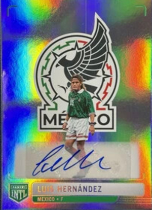 2026 Panini INTL Mexico Soccer Aguila Real Auto Luis Hernandez 2026 Panini INTL Mexico Soccer Aguila Real Auto Luis Hernandez