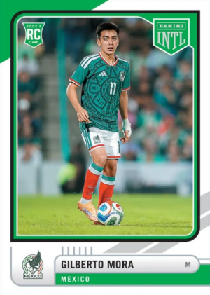 2026 Panini INTL Mexico Soccer Base Gilberto Mora MOCK UP 2026 Panini INTL Mexico Soccer Base Gilberto Mora MOCK UP