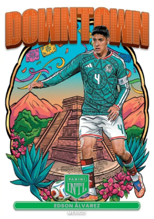 2026 Panini INTL Mexico Soccer Downtown Edson Alvarez MOCK UP 2026 Panini INTL Mexico Soccer Downtown Edson Alvarez MOCK UP