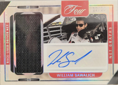 2026 Panini Turn Four NASCAR Net Graphs William Sawalich