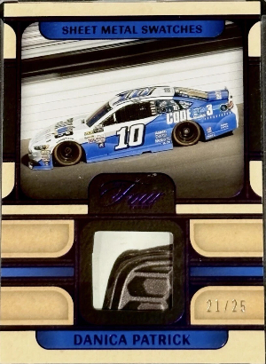 2026 Panini Turn Four NASCAR Sheet Metal Swatches Danica Patrick