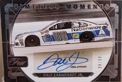 2026 Panini Turn Four NASCAR Timeless Moments Auto Dale Earnhardt Jr