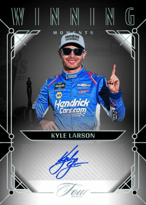 2026 Panini Turn Four NASCAR Winning Moments Auto Kyle Larson MOCK UP